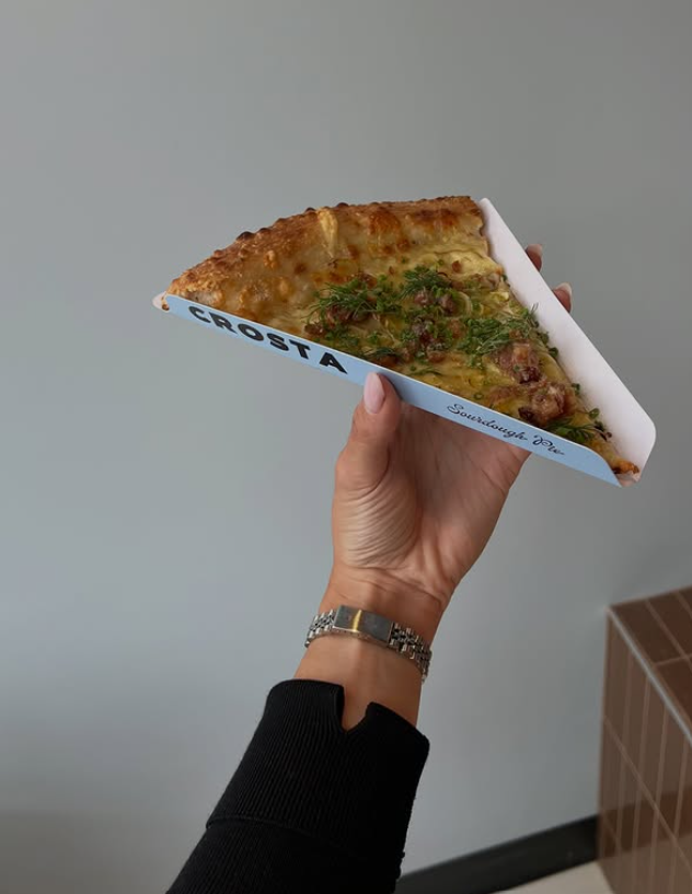 Authentic Crosta Pizza Straight From Our Oven